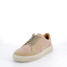 basket Flexinos rose en cuir daim